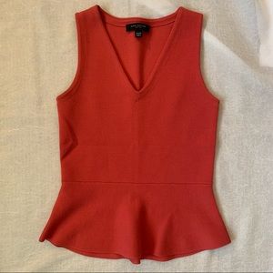 Ann Taylor Sleeveless Peplum Top